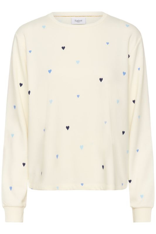 Saint Tropez Johanni Sweatshirt - Ice Blue