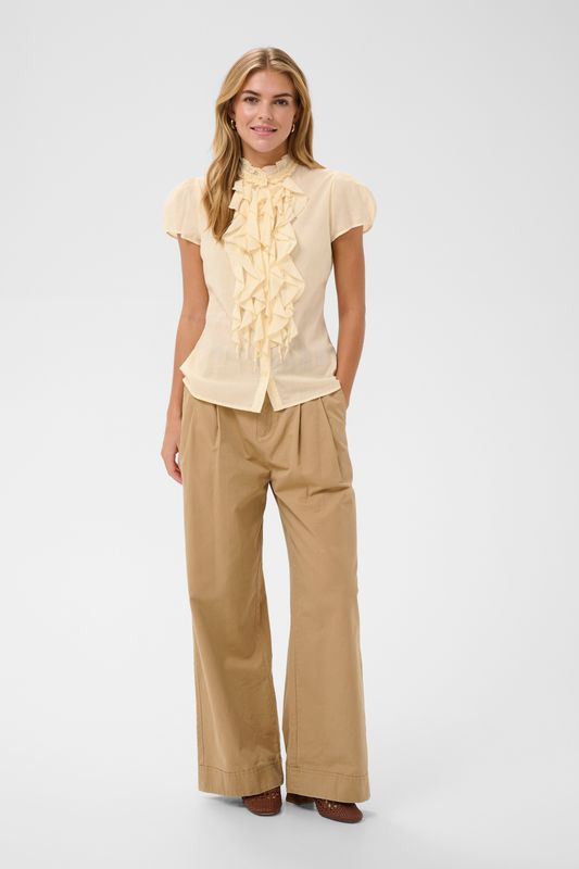 Saint Tropez Tilli Short Sleeve Shirt - Seedpearl