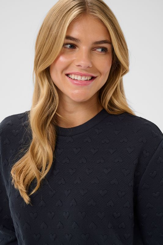 Saint Tropez Padmia Sweatshirt - Night Sky Blue