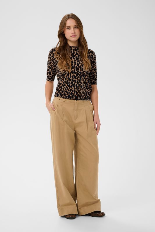 Saint Tropez Paloma Pullover - Leopard
