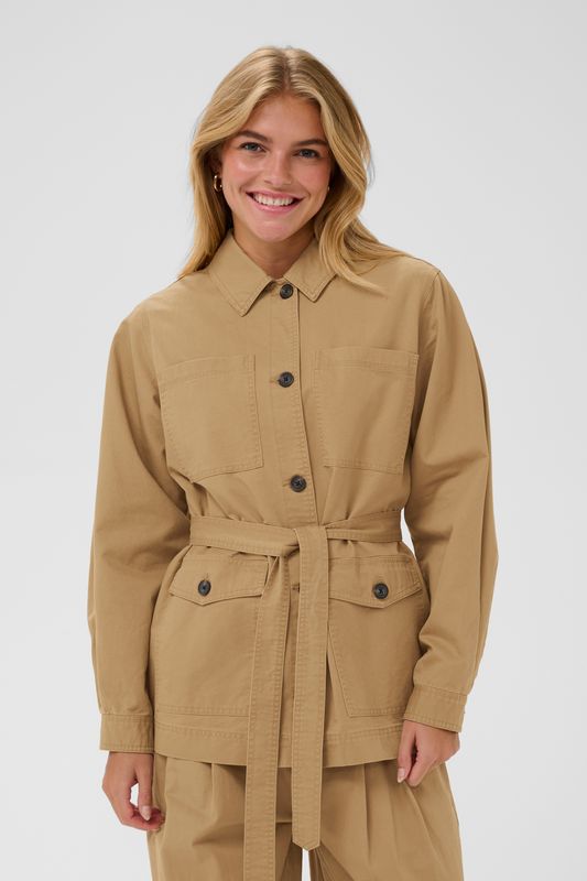 Saint Tropez Parker Jacket - Toffee
