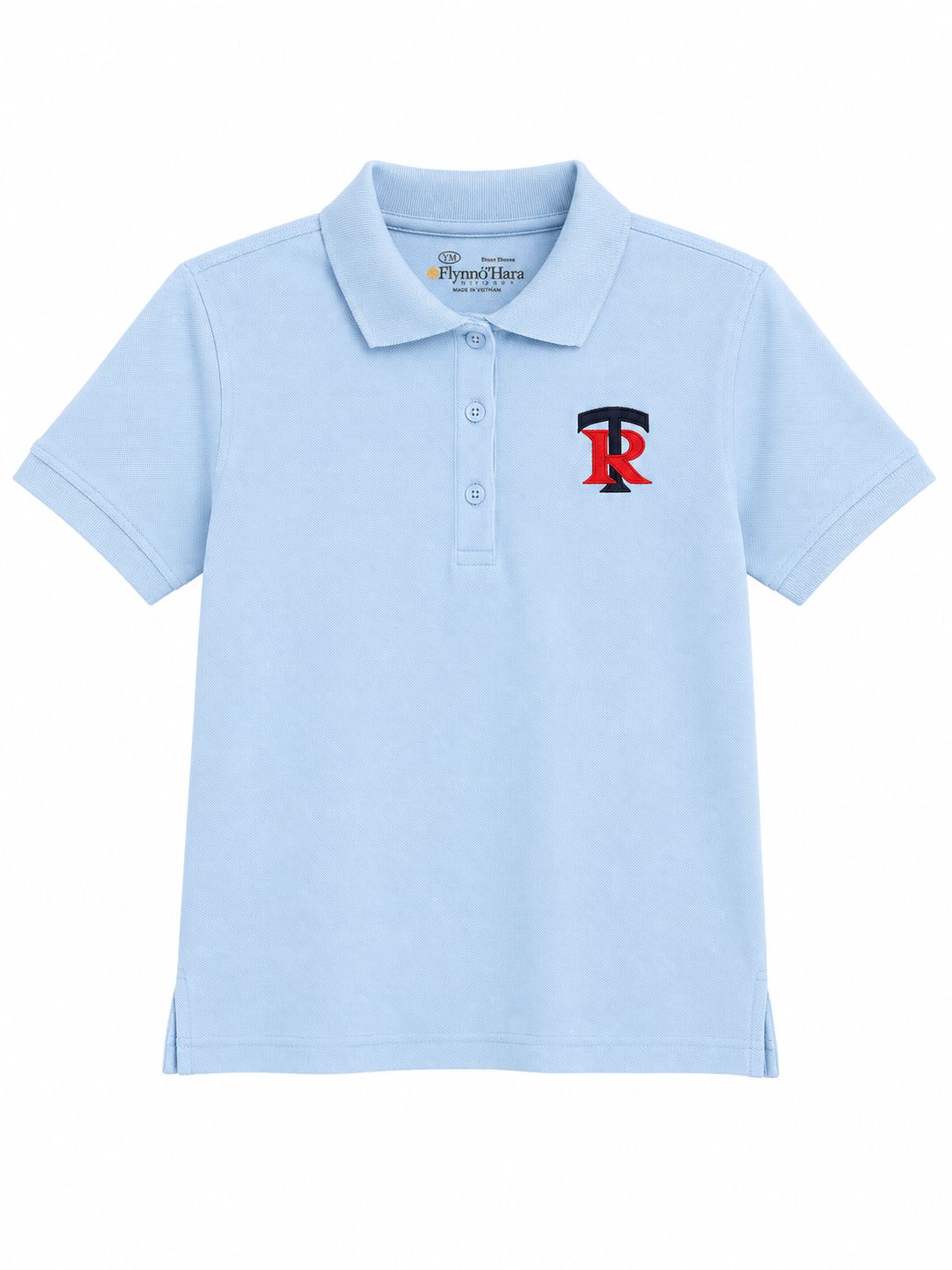 Blue Ladies' Fit Polo Shirt w/ Logo