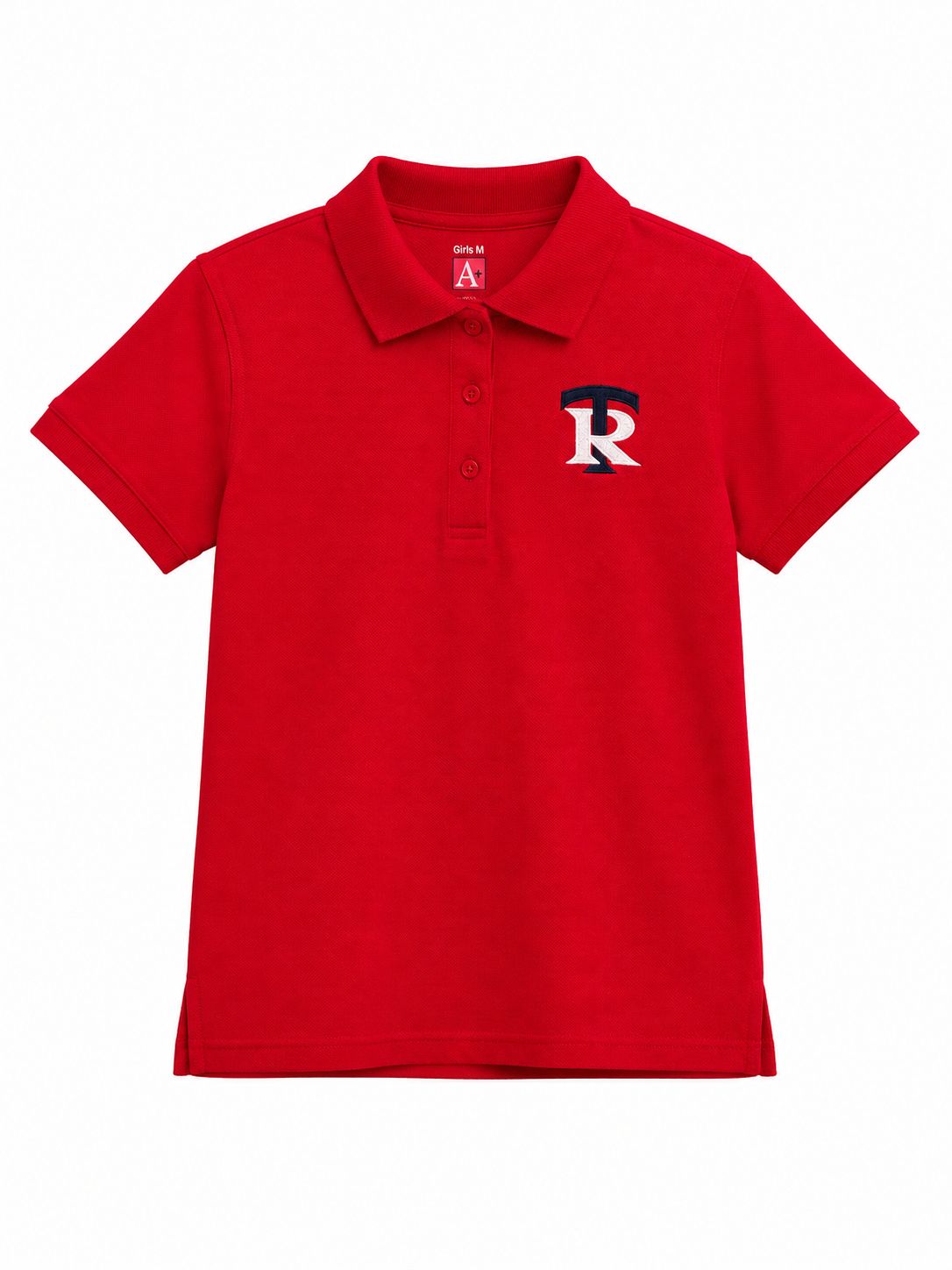 Red Ladies' Fit Polo w/Logo