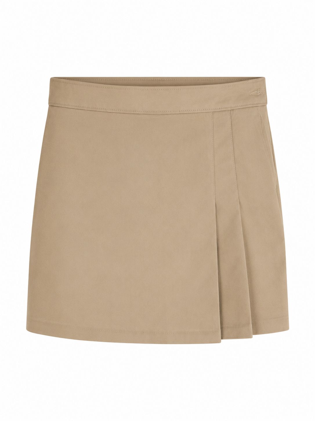 Khaki 2 Pleat Skort ELEMENTARY