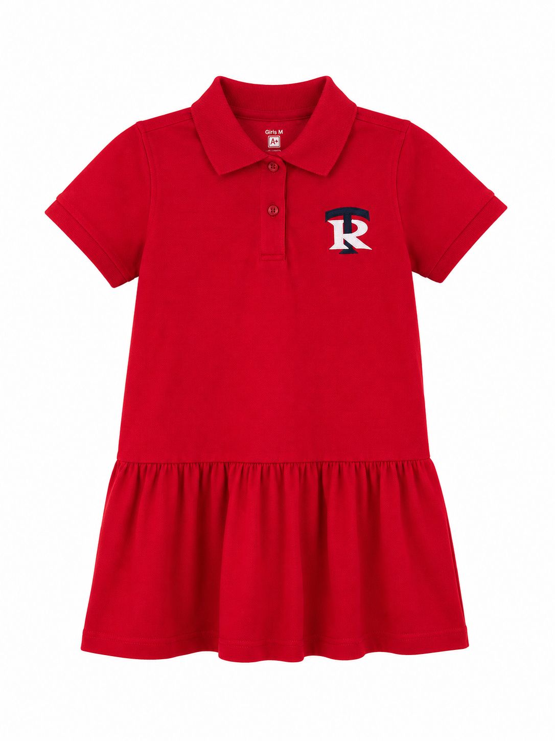 Red Polo Dress w/Logo