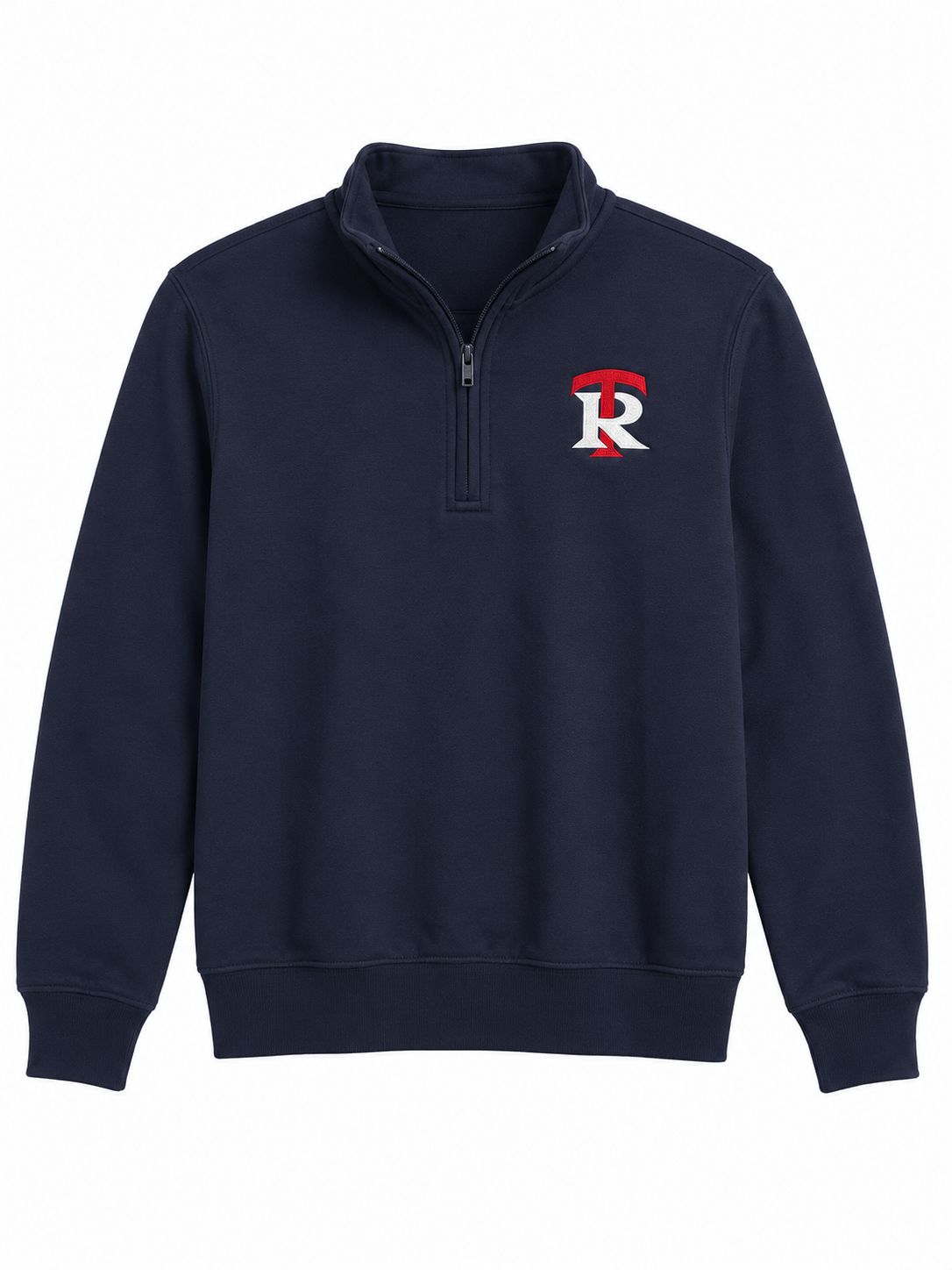 Navy 1/4 Zip w/ Logo