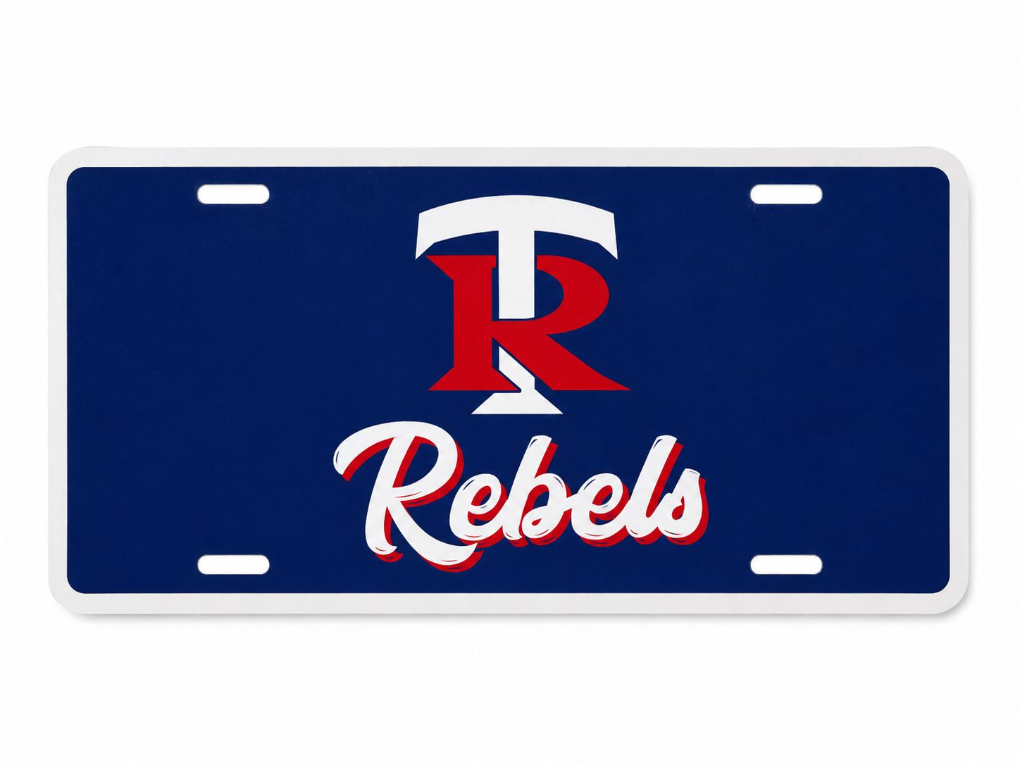 Rebel license plate
