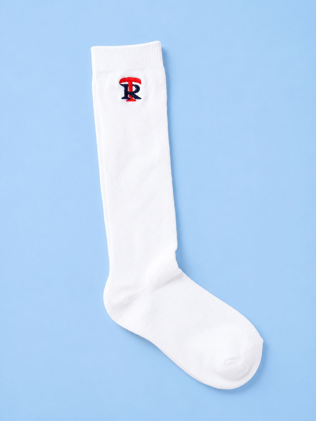 White TR Knee Socks