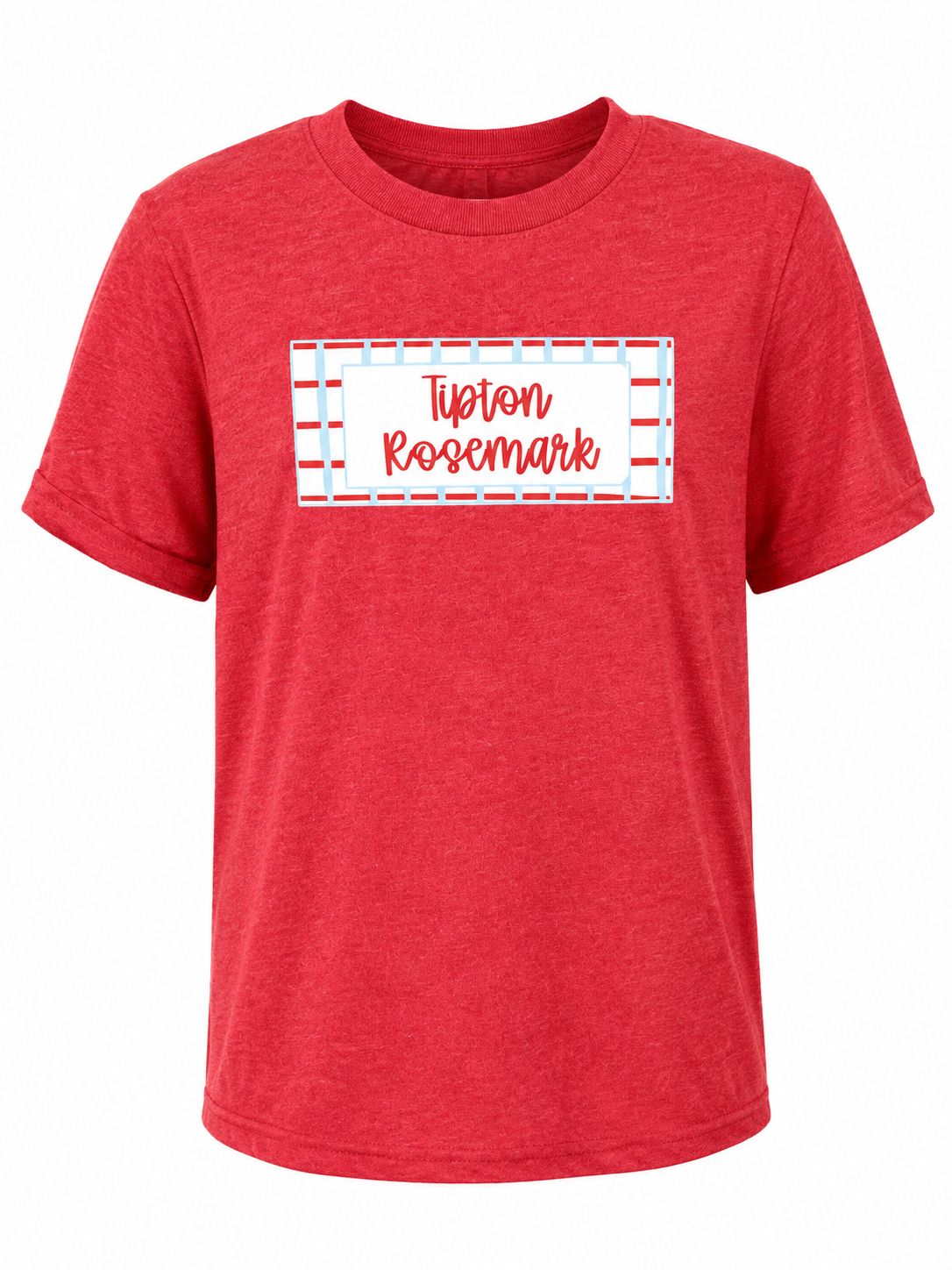 Red Plaid Toddler T