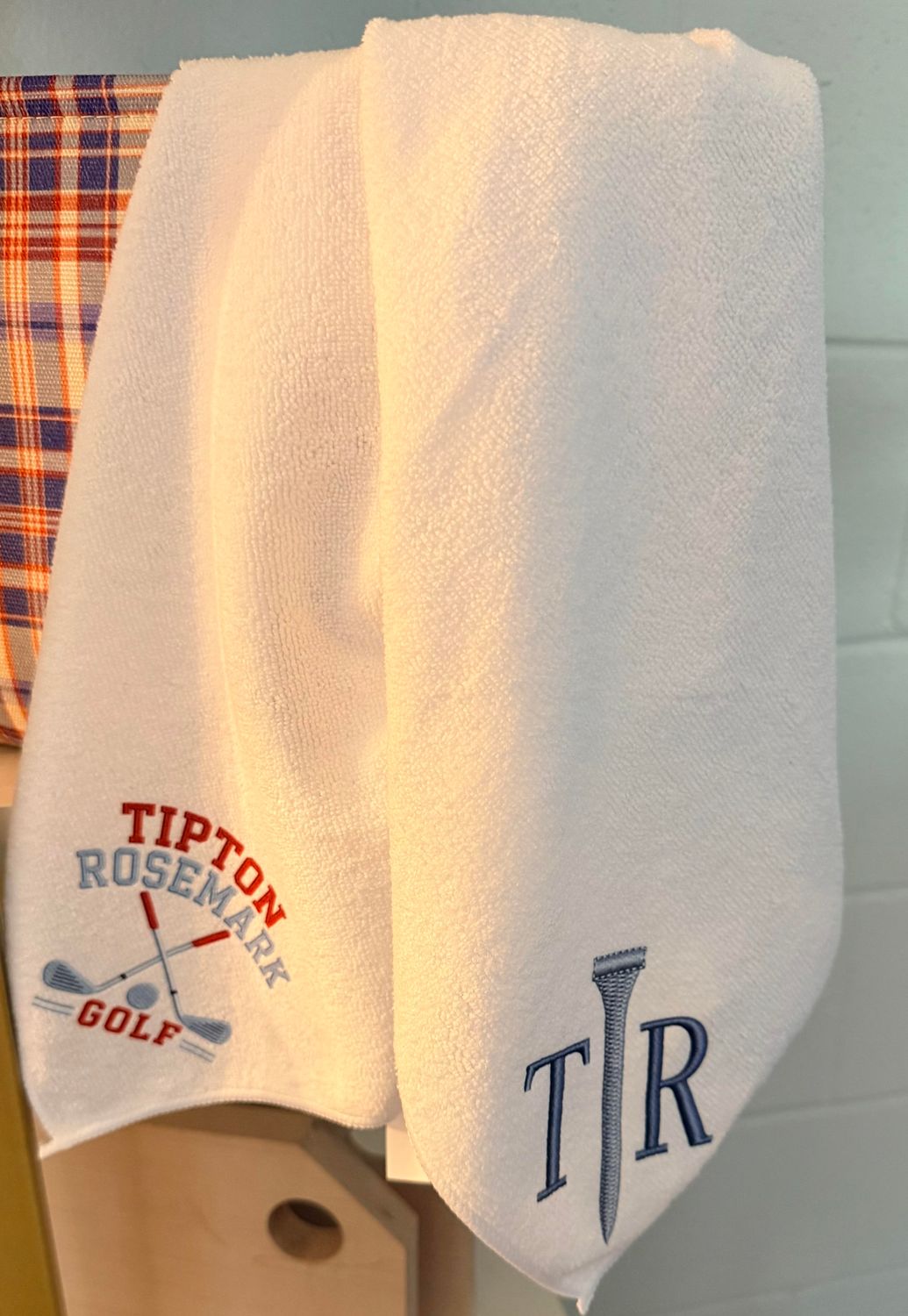 Golf Towel with TR design