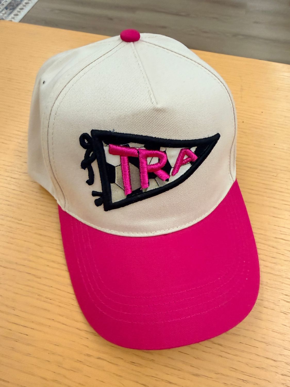 Hot Pink Soccer Hat