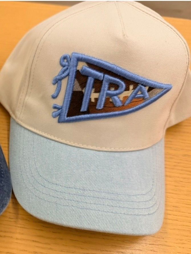 Light Blue Football Hat