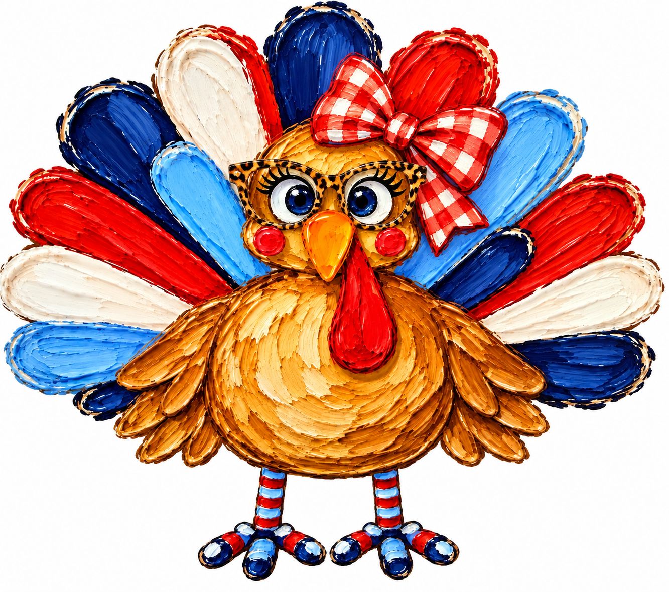 Turkey Girl with Glasses