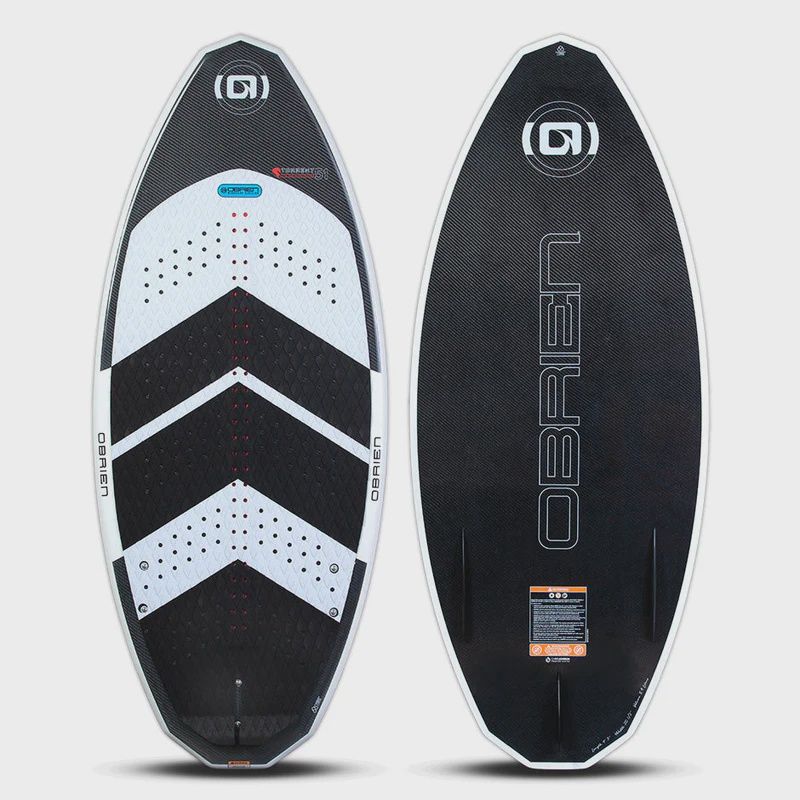O'BRIEN 55" TORRENT DARK HORSE WAKESURF BOARD - WEIGHT:120-220#
