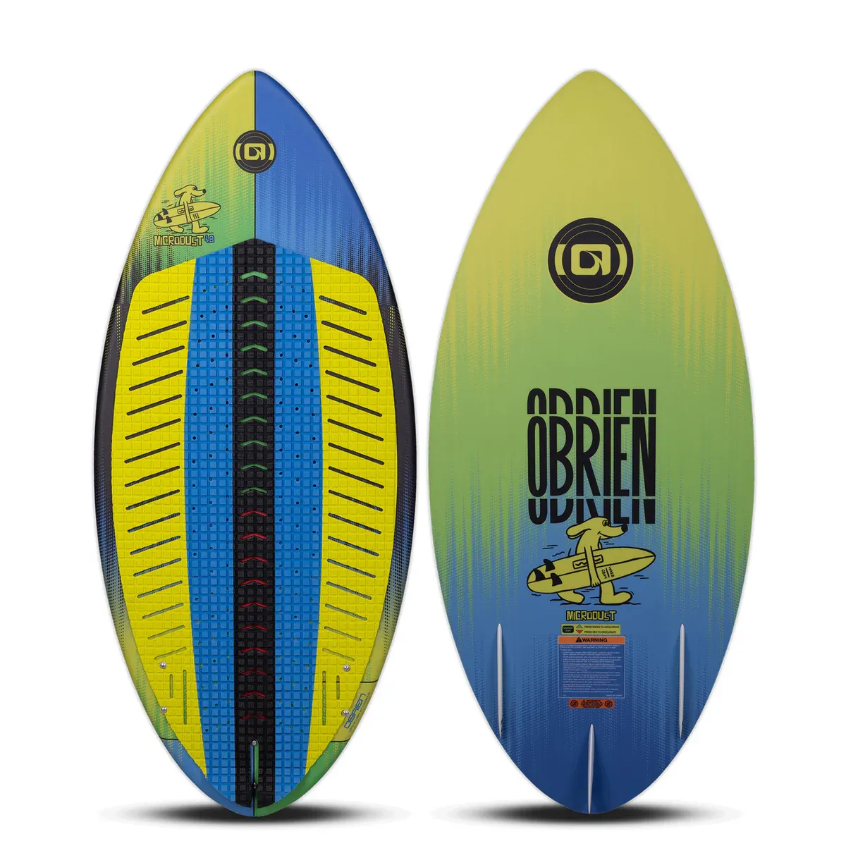 O'BRIEN 44" MICRODUST WAKESURF BOARD - WEIGHT:50-120#