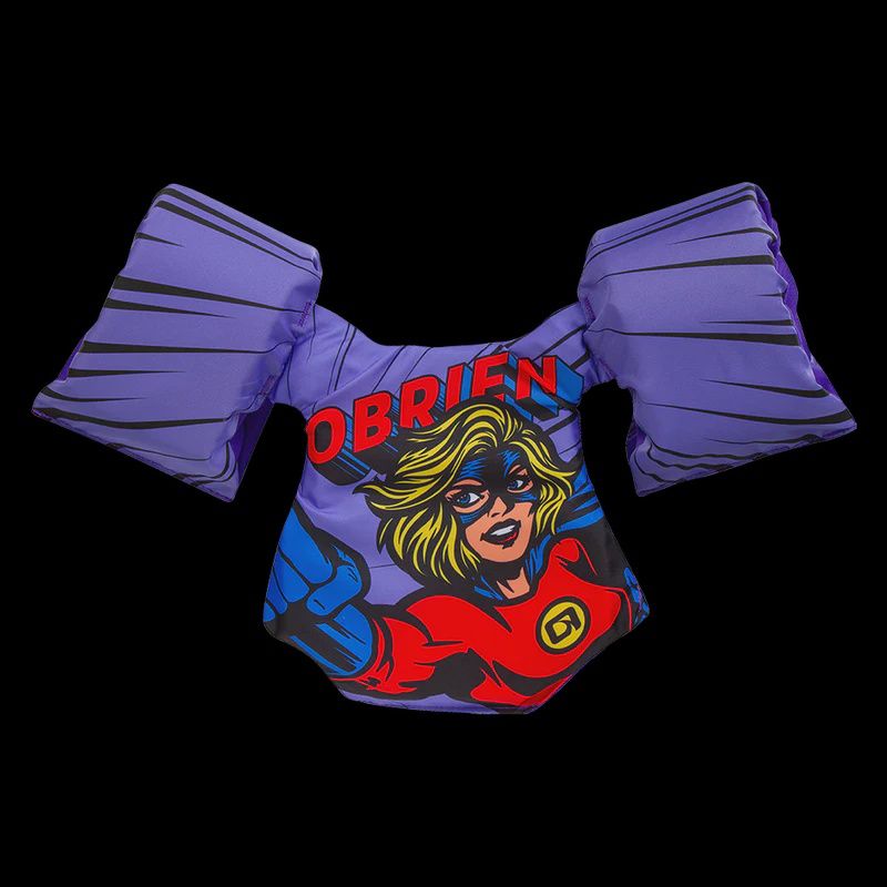 O'BRIEN CHILD 26 (30-55#) WATER BUG NYLON LIFEJACKET - COLOR:HERO YL/RD;SIZE:30-55#
