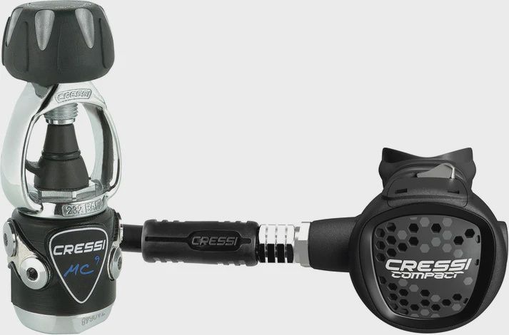 CRESSI MC9 COMPACT FIRST STAGE WITH COMPACT SECOND STAGE