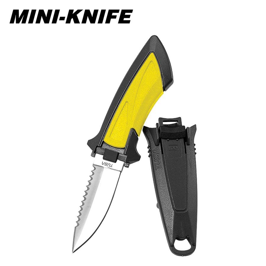 TUSA MINI KNIFE DROP POINT BLADE