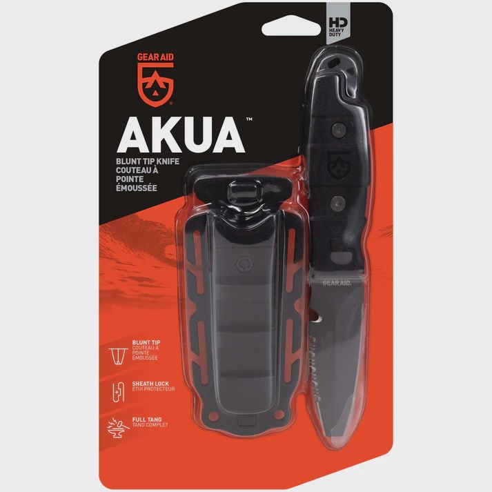 GEAR AID AKUA BLUNT TIP KNIFE