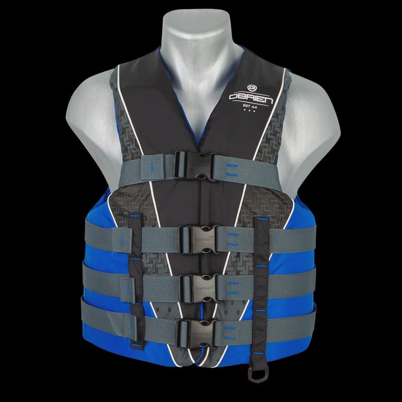 O'BRIEN MEN'S NYLON SPORT 4-BELT LIFEJACKET