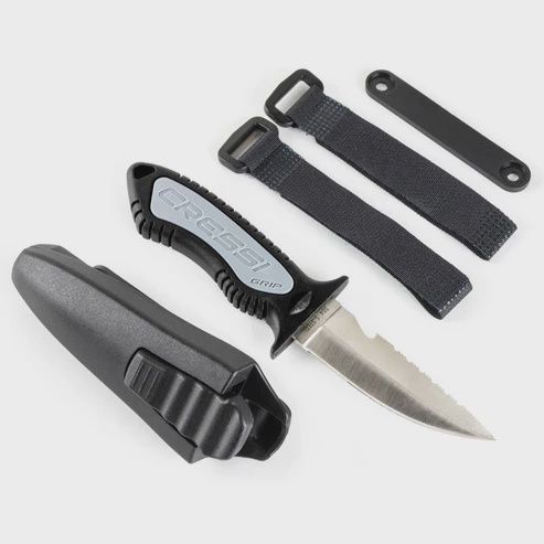 CRESSI GRIP KNIFE POINTED TIP