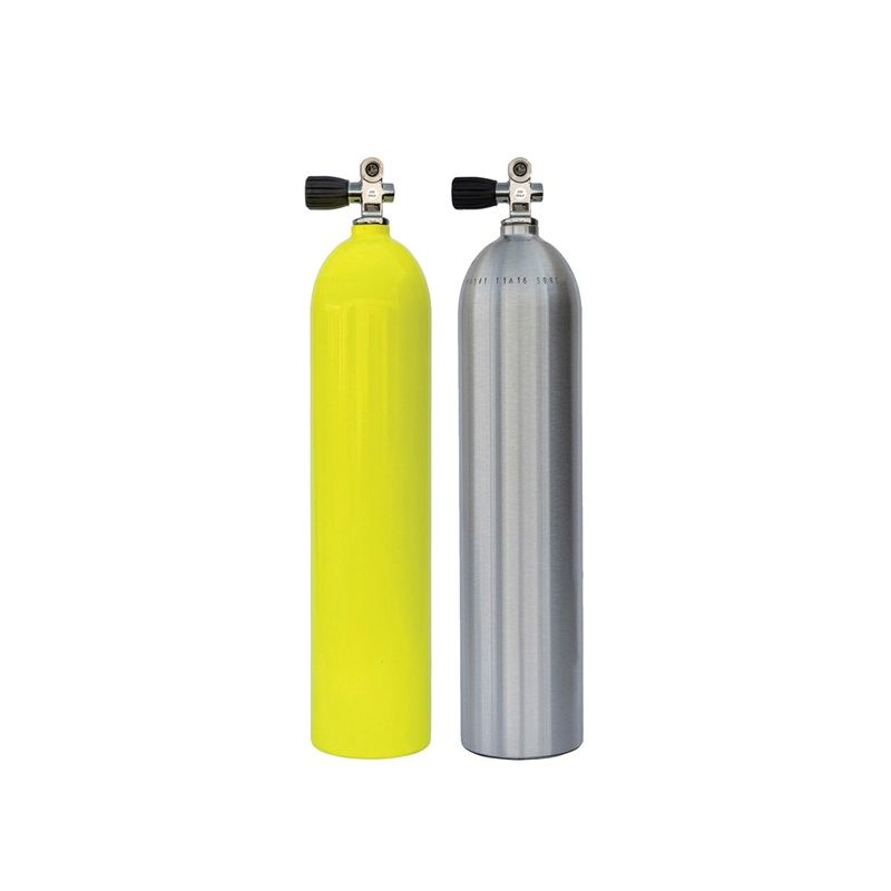 SEA PEARLS ALUMINUM 30 CUFT TANK YELLOW