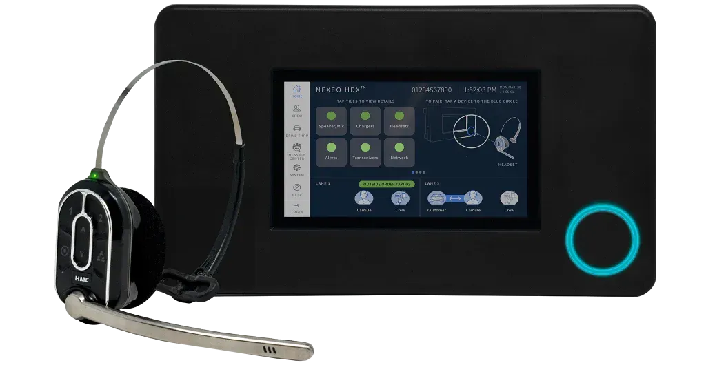 HME NEXEO HDX Single Lane Complete System w/ Touchscreen Base Station and 5HS HME NEXEO HDX Single Lane Complete System w/ Touchscreen Base Station and 5HS