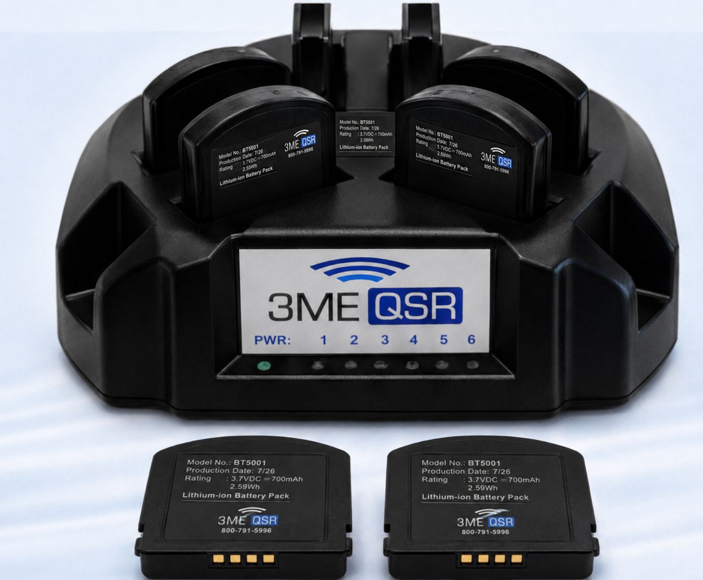 3MEQSR 6-CHARGING PORT BATTERY CHARGER 3MEQSR 6-CHARGING PORT BATTERY CHARGER