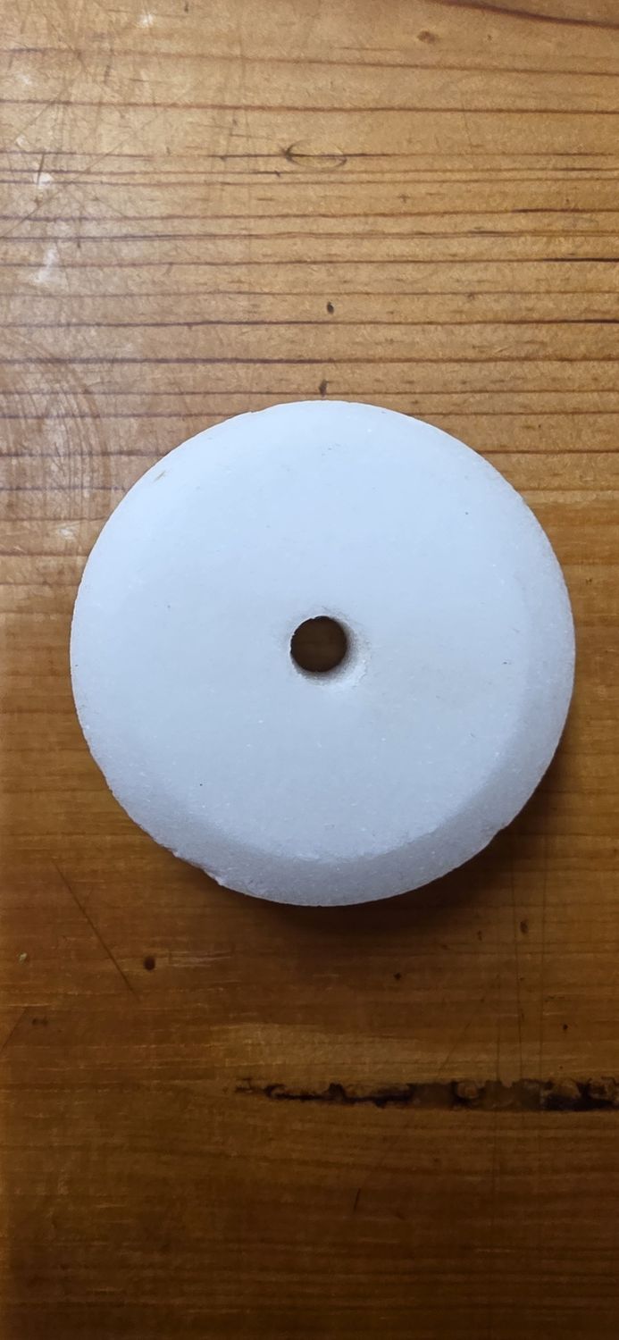 White Salt Wheel - Doughnut