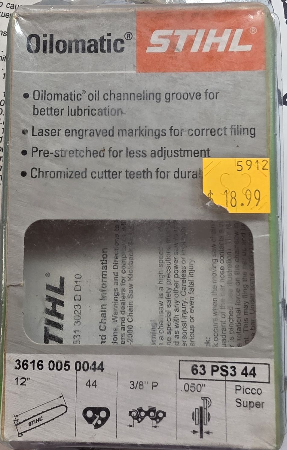 Stihl Chain oilomatic 36160050044