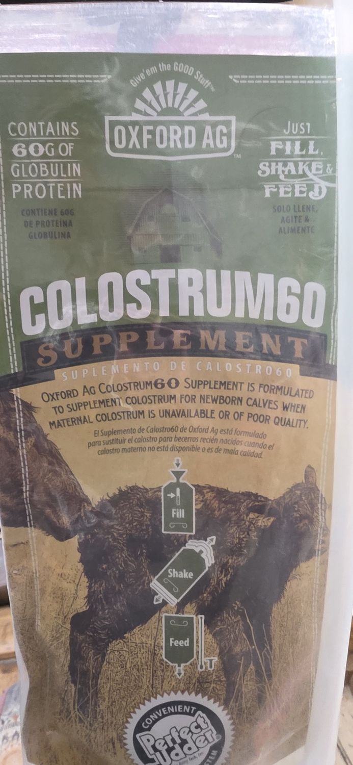 Colostrum in a bag