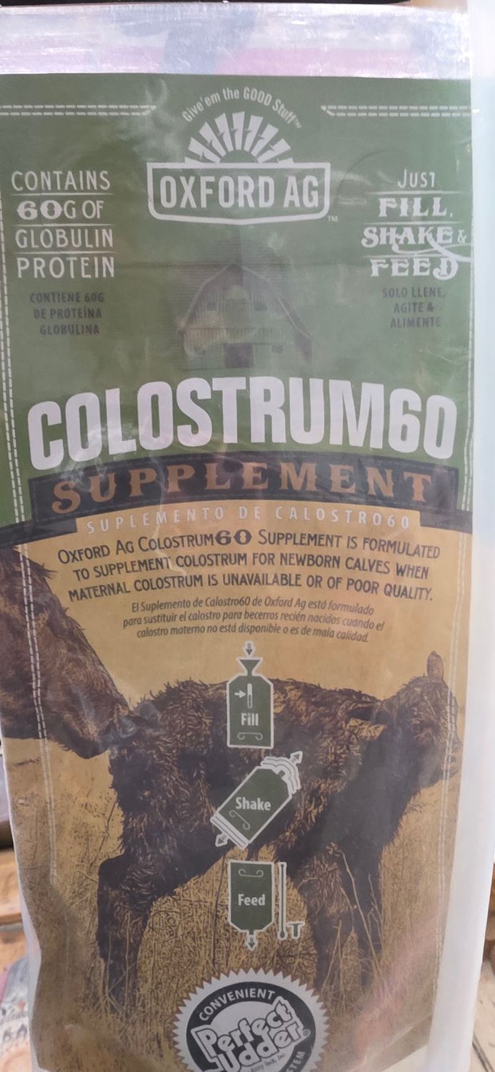 Colostrum in a bag