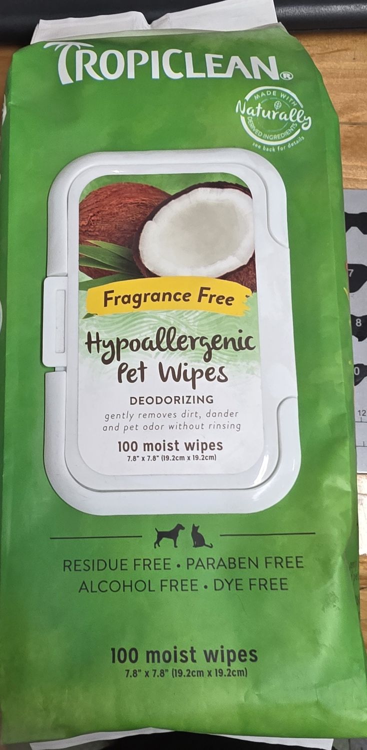 Tropiclean Pet Wipe 100ct