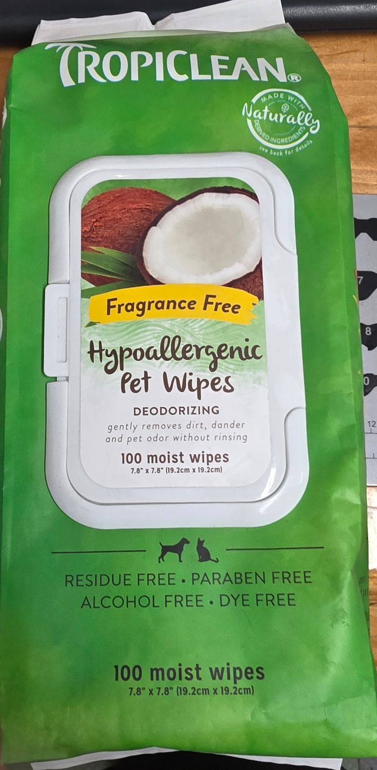 Tropiclean Pet Wipe 100ct