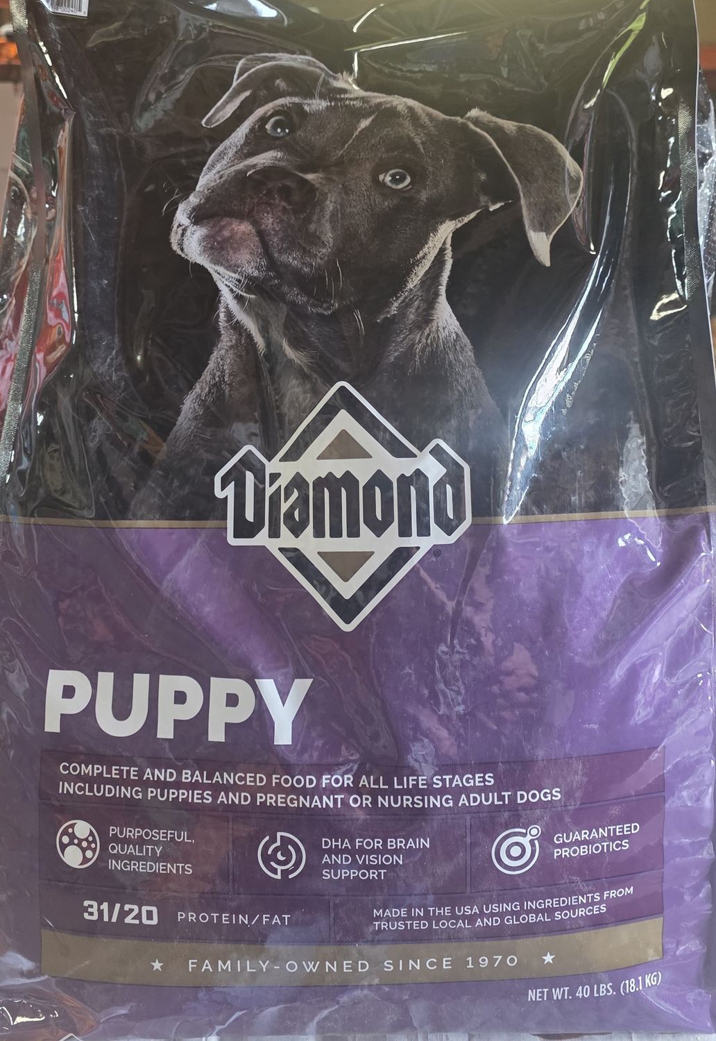 Diamond Puppy 40lb