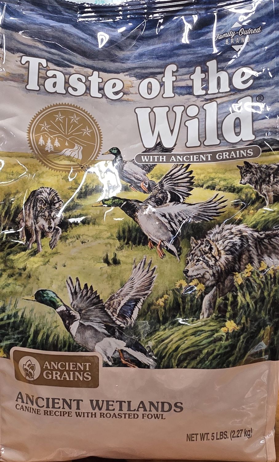Taste of wild Ancient Wetlands 5 lb