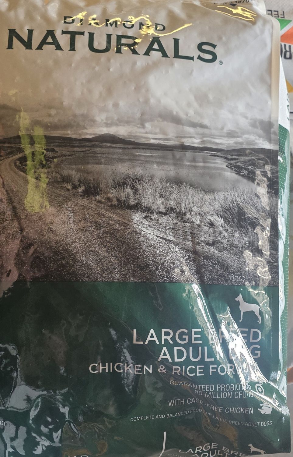 Diamond Nat Lg Brd Chicken Rice 40lb