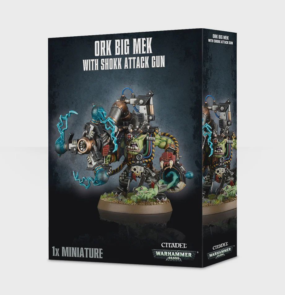 Big Mek with Shokk Attack Gun