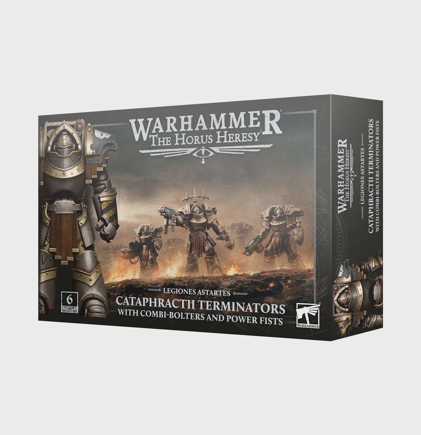Cataphractii Terminators with Combi-bolters and Power Fists