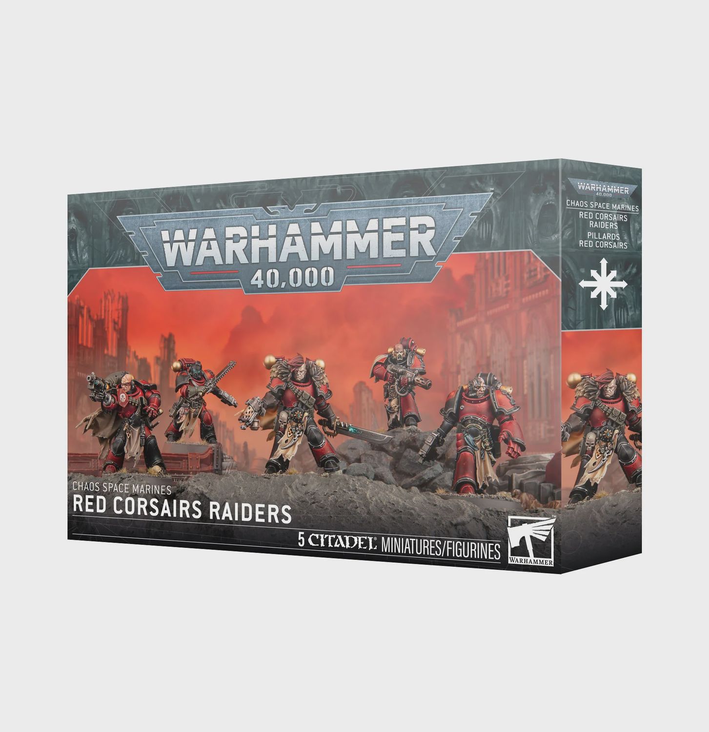 Chaos Space Marines:Red Corsairs Raiders