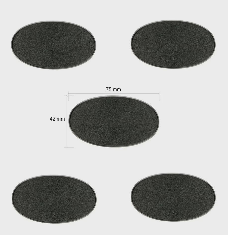Citadel 75Mm X 42Mm Oval Base