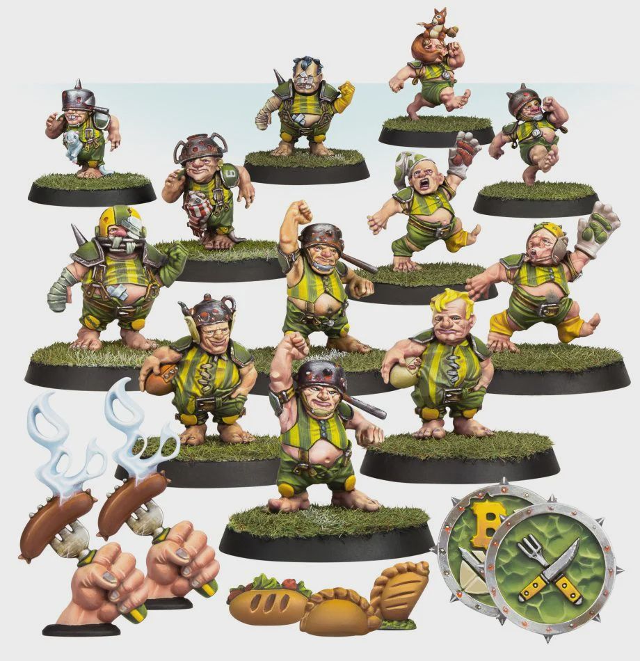 Halfling Blood Bowl Team – Greenfield Grasshuggers