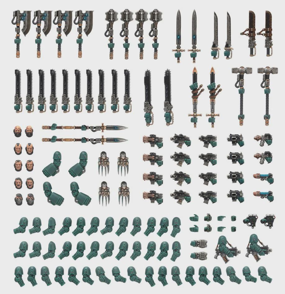 Melee Weapons Upgrade Set