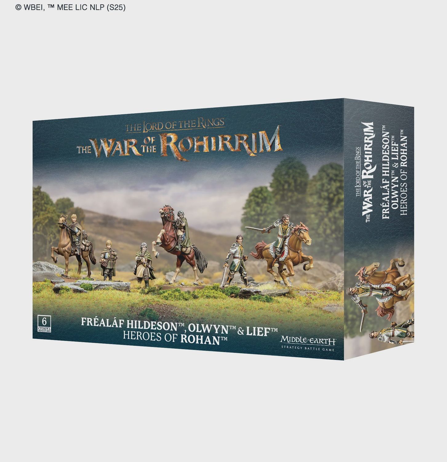 Middle Earth Strategy Battle Game: Fréaláf Hildeson™, Olwyn™ &amp; Lief™, Heroes of Rohan™