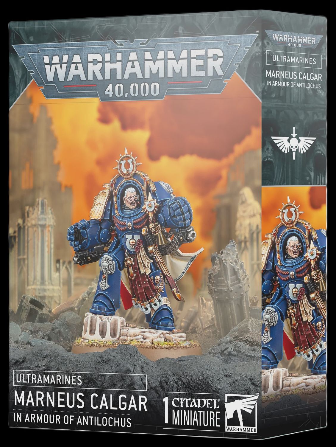 Marneus Calgar in Armour of Antilochus