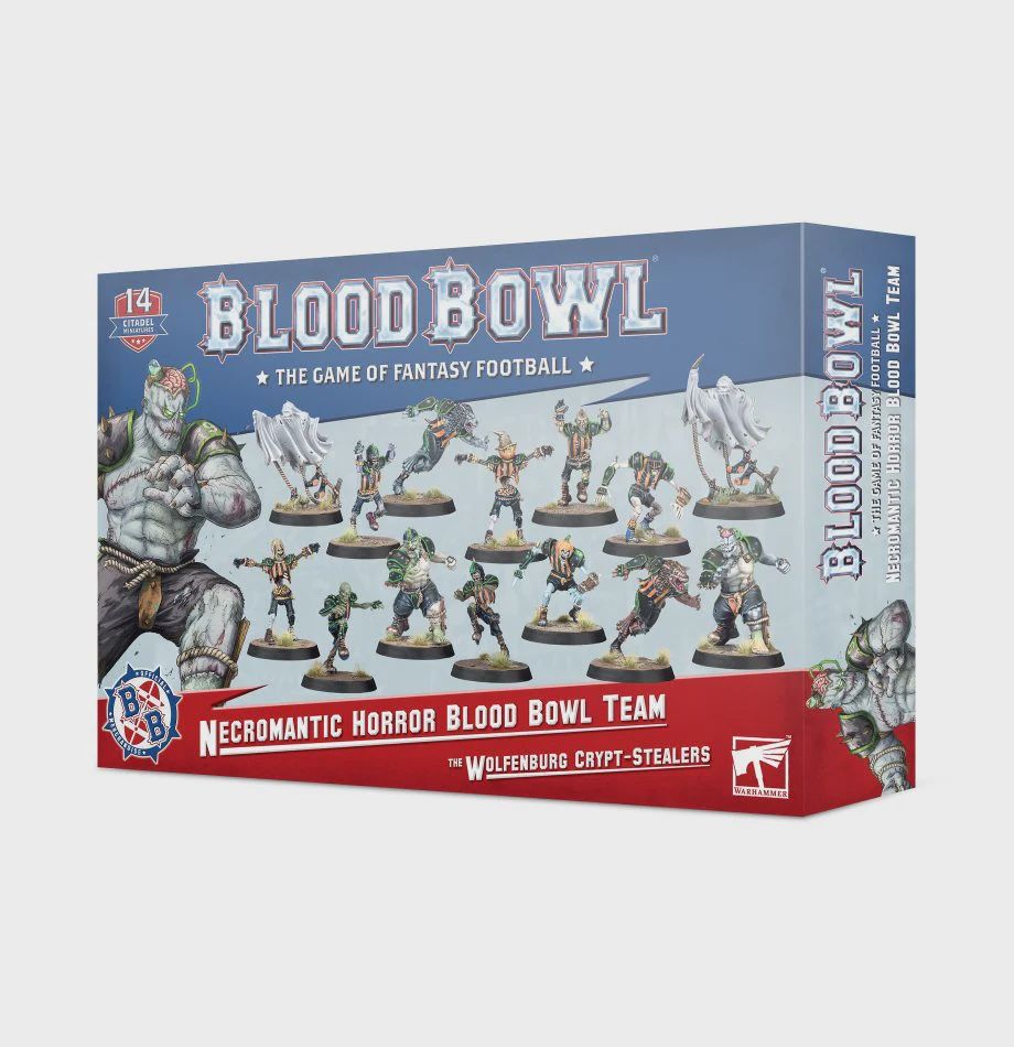 Necromantic Horror Blood Bowl Team – The Wolfenburg Crypt-Stealers