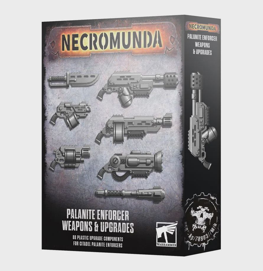 Palanite Enforcer Weapons &amp; Upgrades