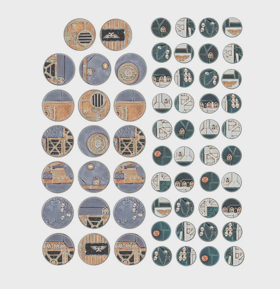 SECTOR IMPERIALIS 25 &amp; 40MM ROUND BASES