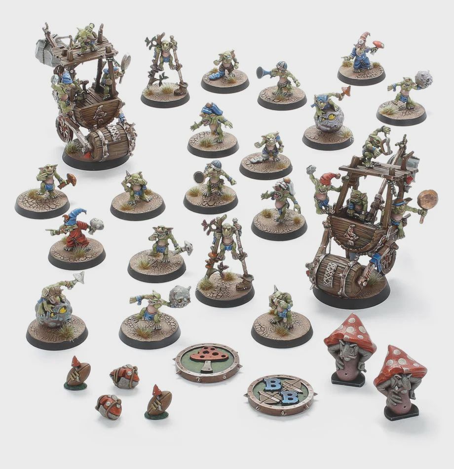 Snotling Blood Bowl Team – Crud Creek Nosepickers