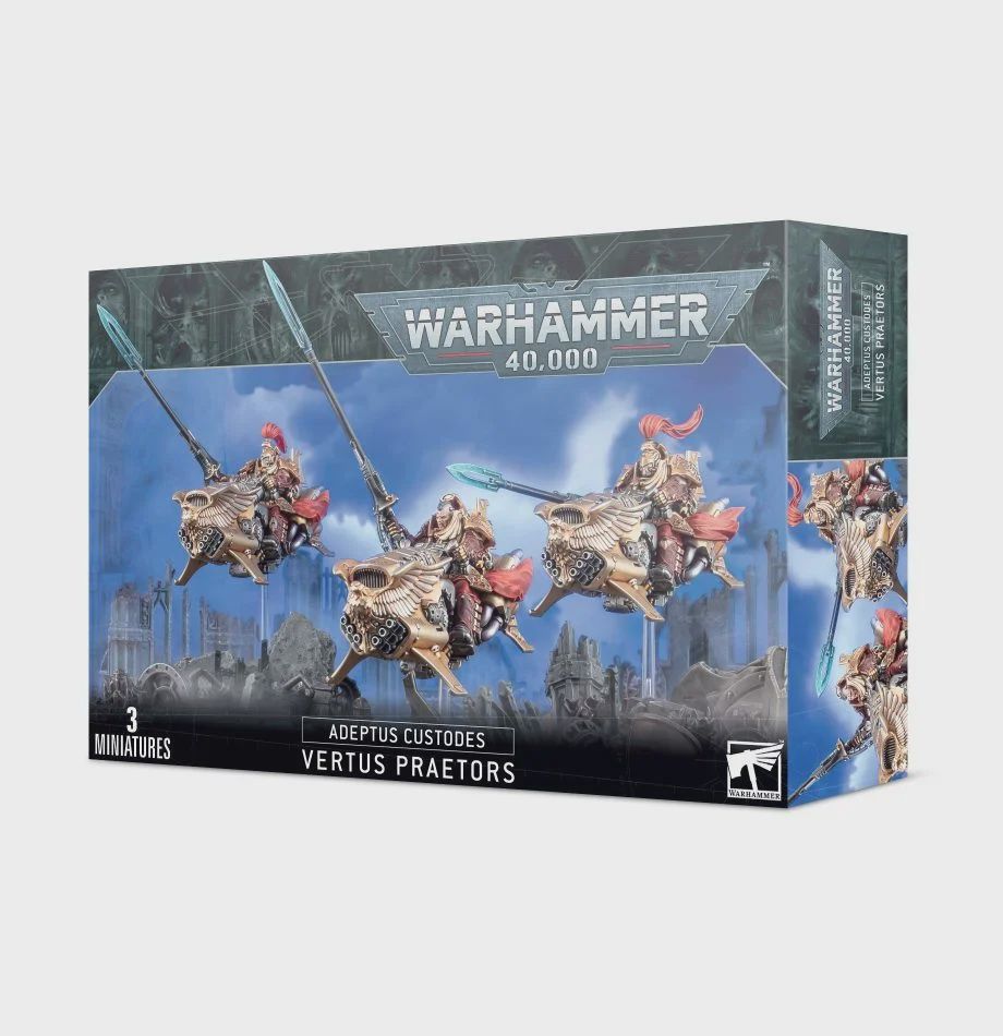 Vertus Praetors / Shield-Captain on Dawneagle Jetbike